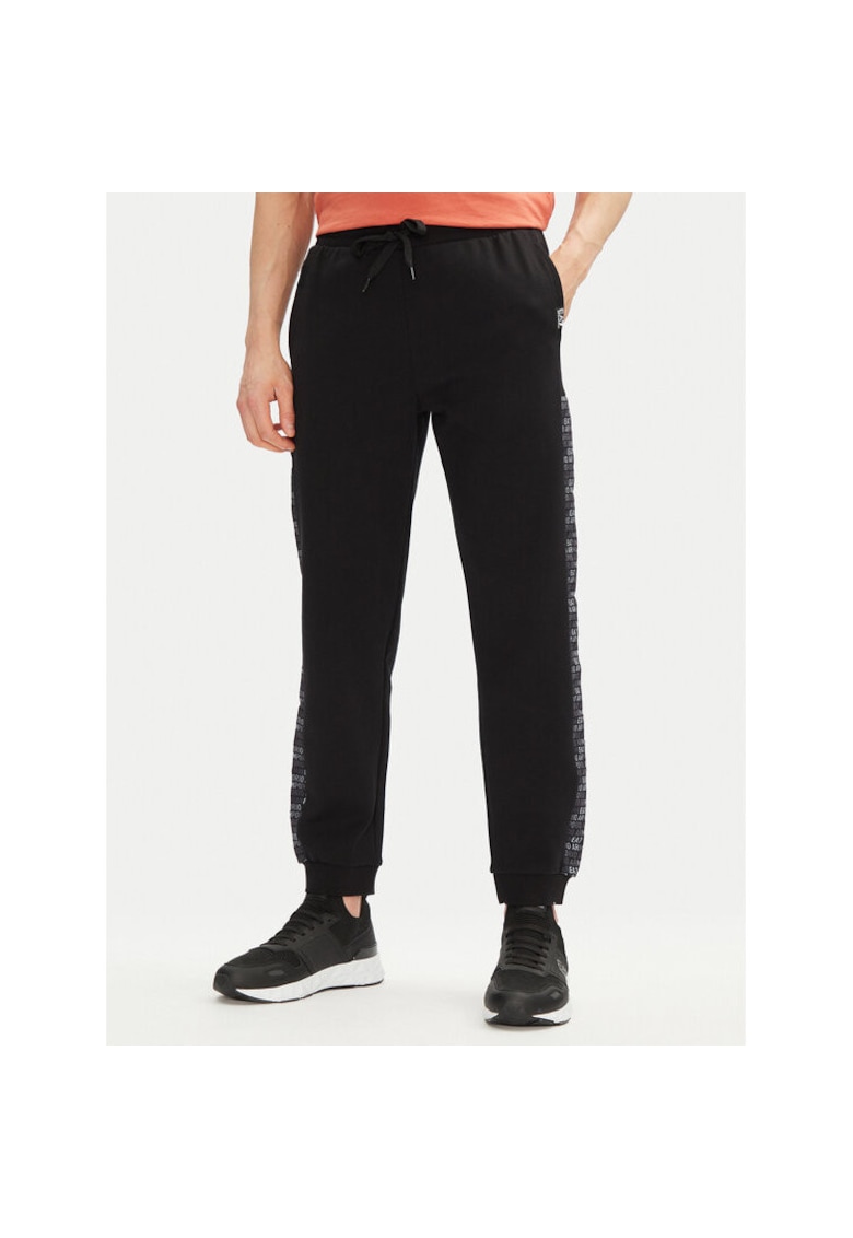 Pantaloni de trening barbati Emporio Armani - 7M000216 AF12660 - Bumbac/Poliester - 3XL INTL - Negru