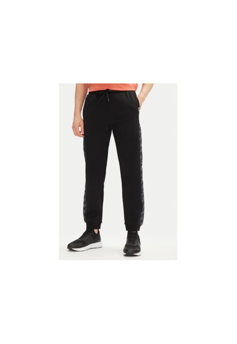 Pantaloni de trening barbati Emporio Armani - 7M000216 AF12660 - Bumbac/Poliester - 3XL INTL - Negru