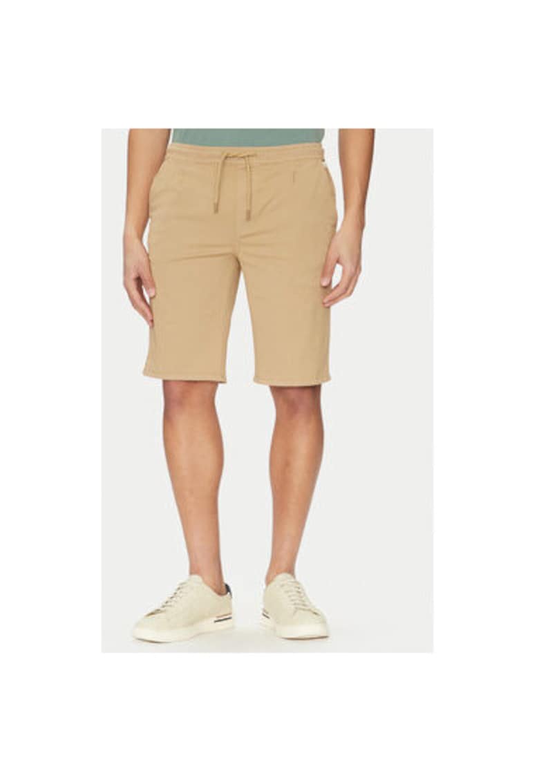 Pantaloni scurti barbati 20718156 - Bumbac - Bej - Bej