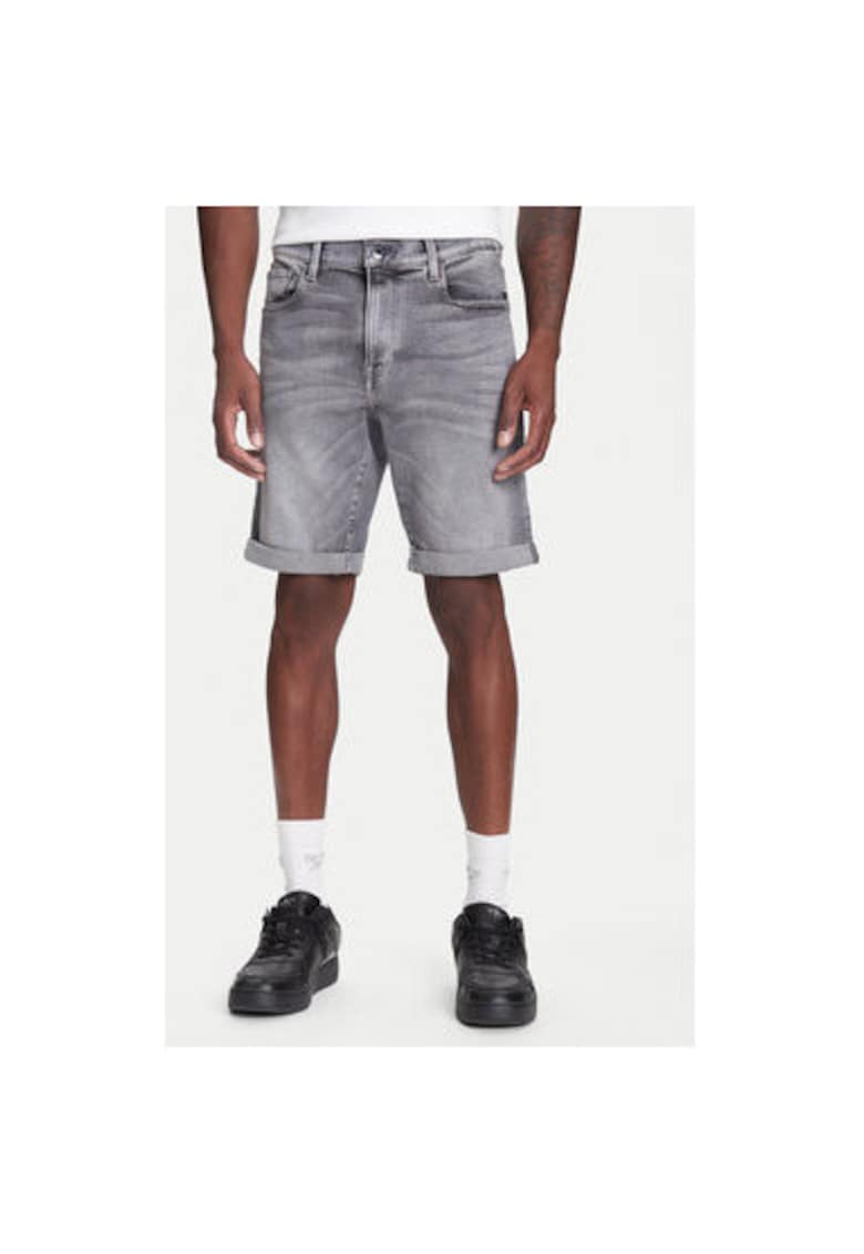 Pantaloni scurti din denim barbati G Star Raw - D10481-D535 - Bumbac - Gri