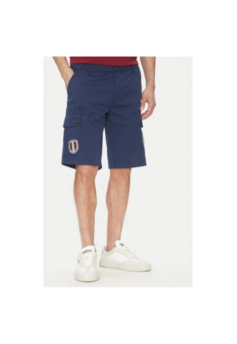 Pantaloni scurti barbati 251BE257CT3510 - Bumbac - Bleumarin