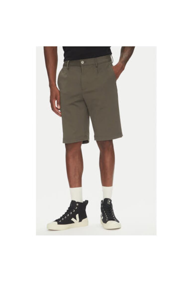 Pantaloni scurti barbati  30-506062 - Poliester/Viscoza - Verde