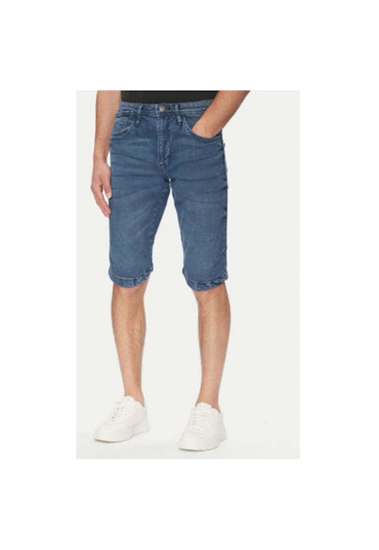 Pantaloni scurti din denim barbati INKEM 70-172 - Bumbac - Albastru - Albastru