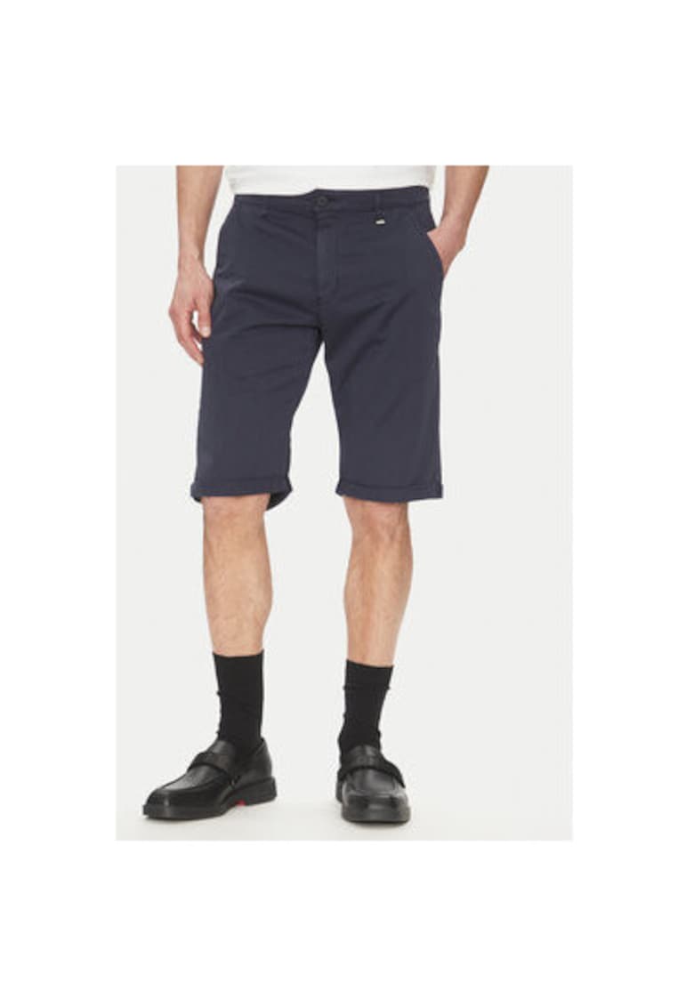 Pantaloni scurti barbati  265812 552829 - Bumbac/Elastan - Bleumarin