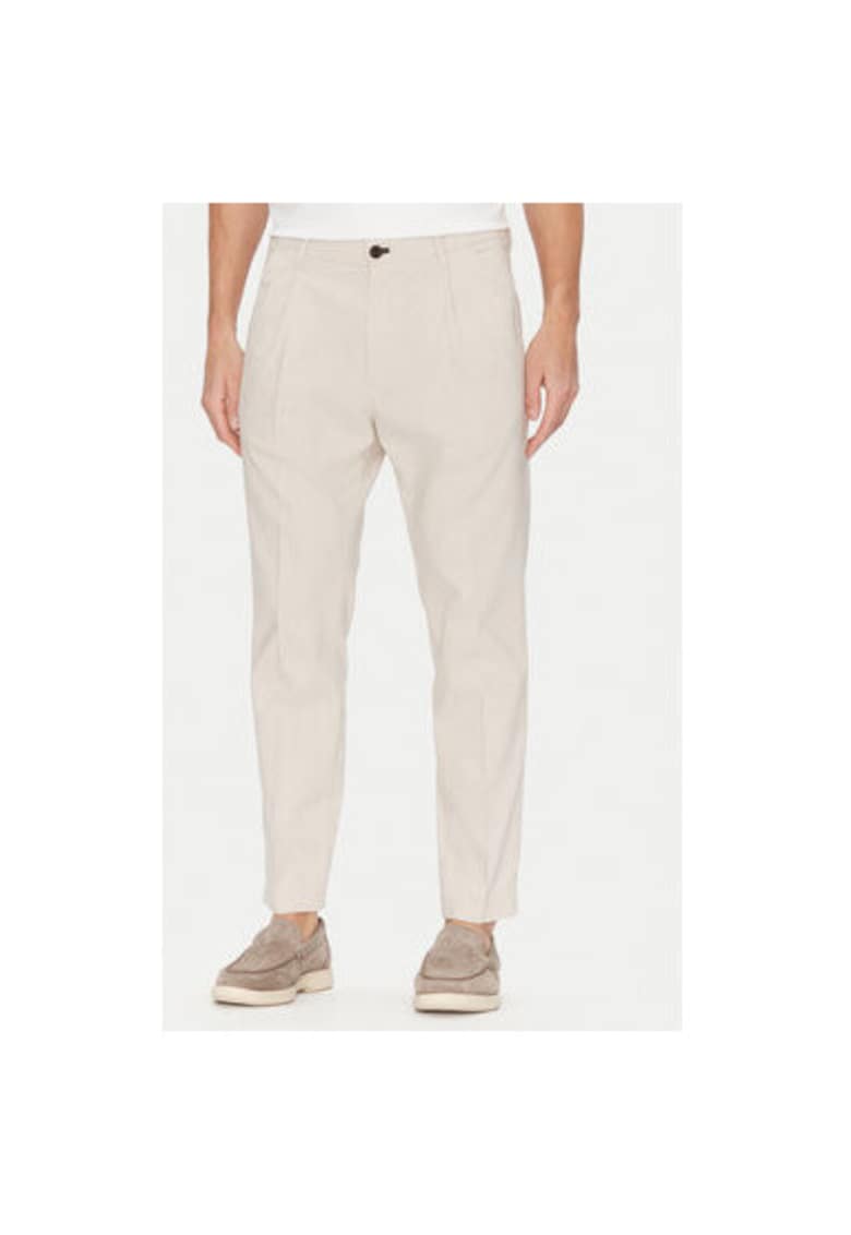 Pantaloni chino barbati 10019659 30046561 - Bumbac/Poliester - Bej