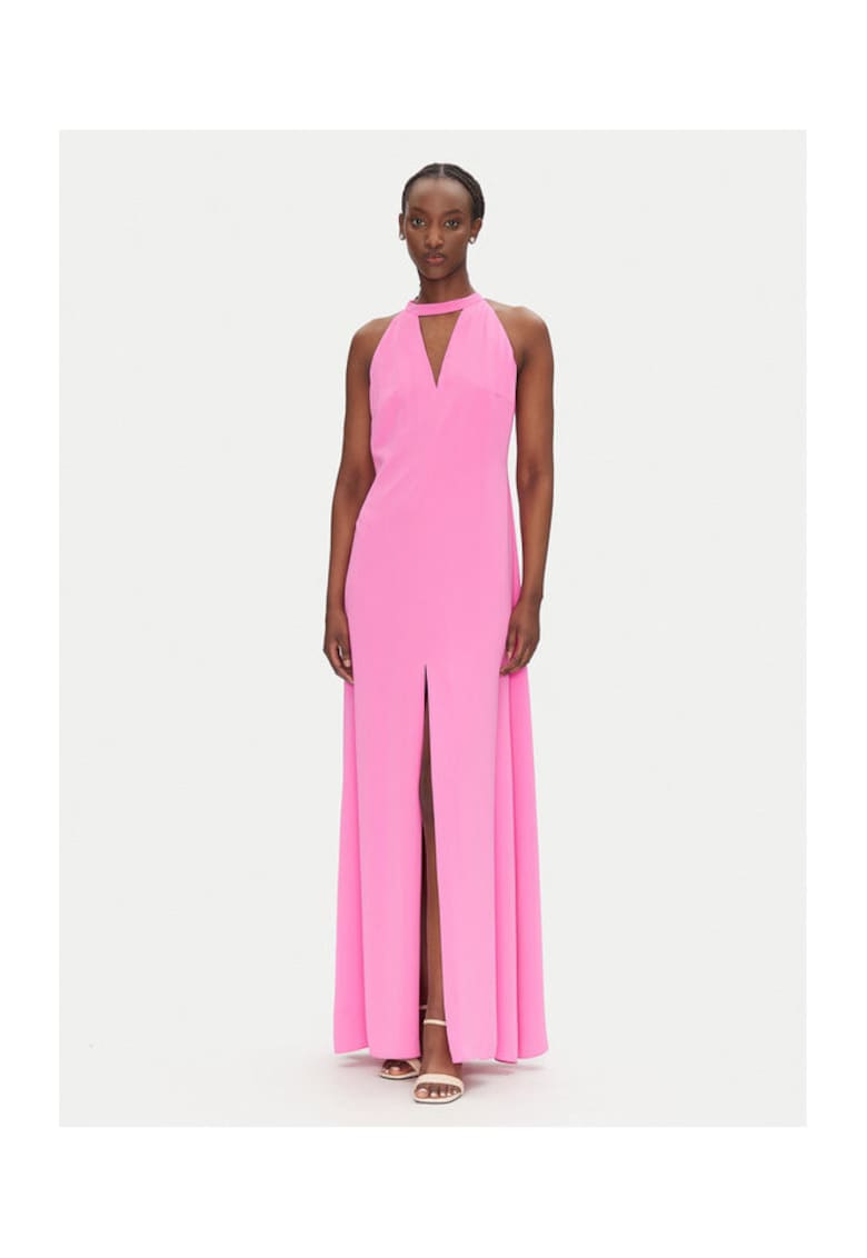 Rochie dama 53-3388 - Poliester - Roz - Roz