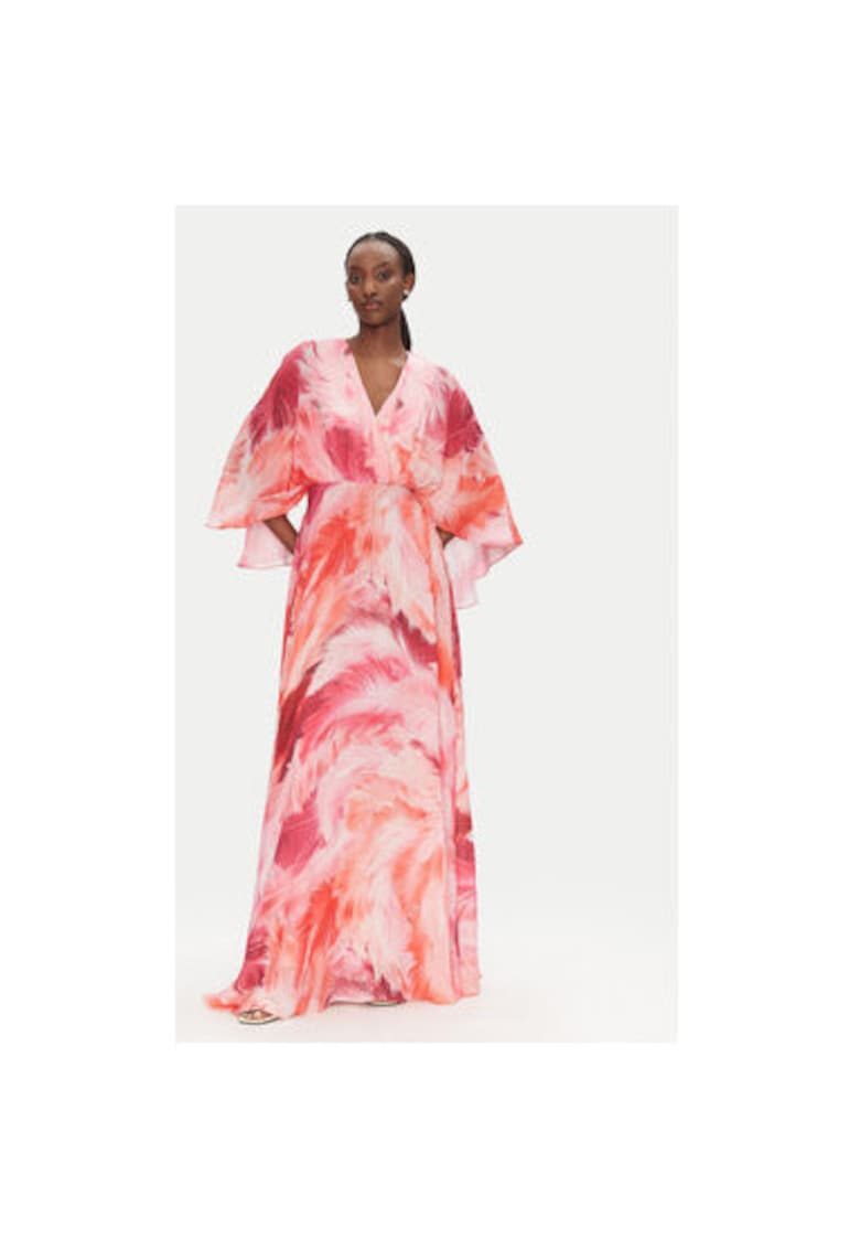 Rochie dama 53-3410 - Poliester - Roz