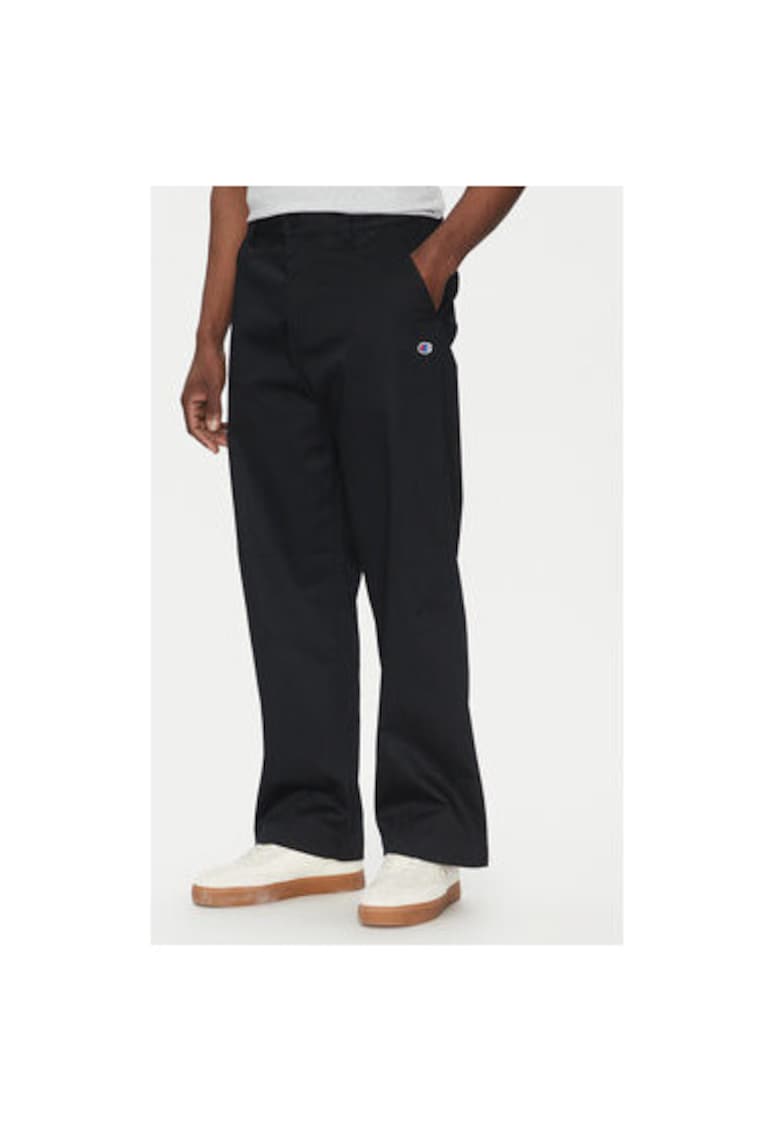 Pantaloni barbati 220715 - Bumbac/Poliester - Negru - Negru