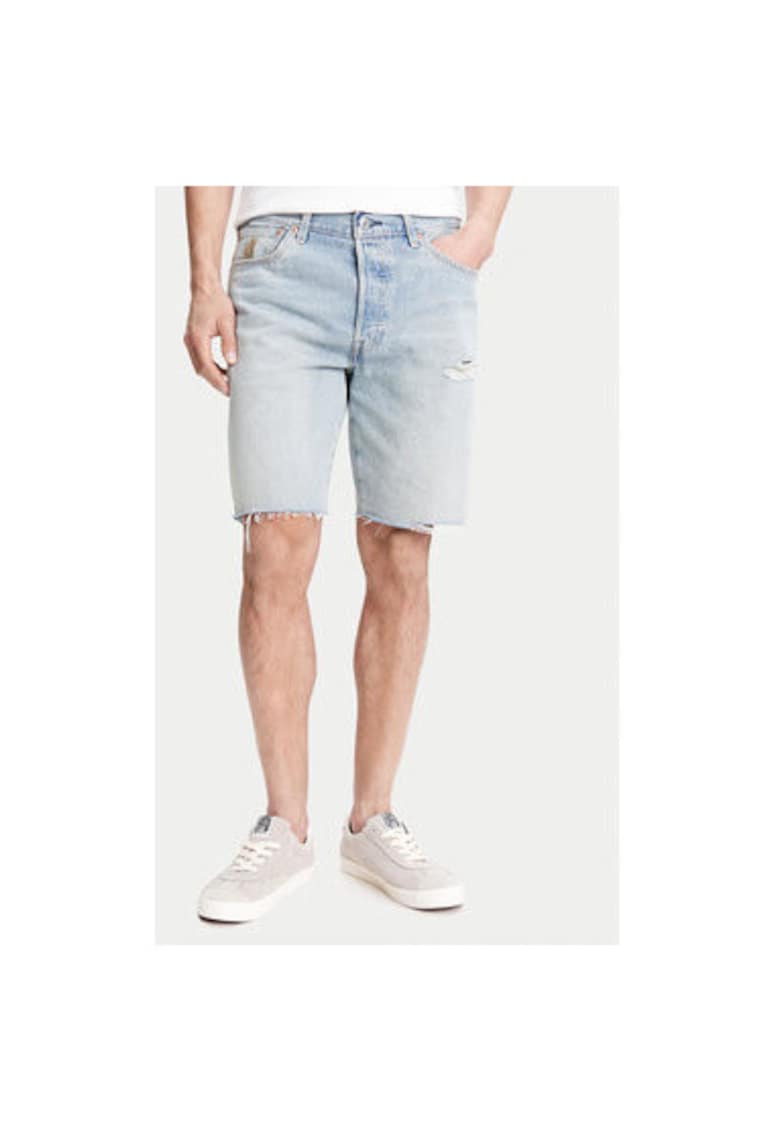 Pantaloni scurti din denim barbati Levi S - 36512-0257 - Bumbac - Albastru