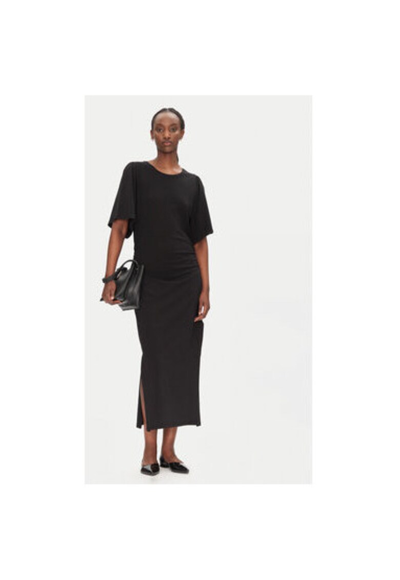 Rochie dama BBW4560 - Bumbac organic - Negru