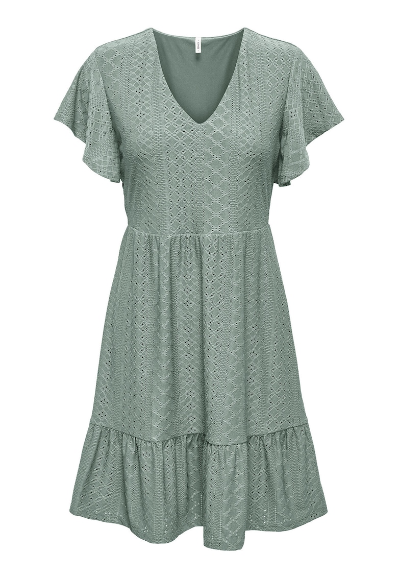 Rochie dama 15289687 - Poliester reciclat/Poliester - Verde - Verde