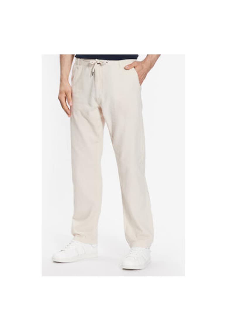 Pantaloni barbati Clio 60-301 - Bumbac - Bej - Bej