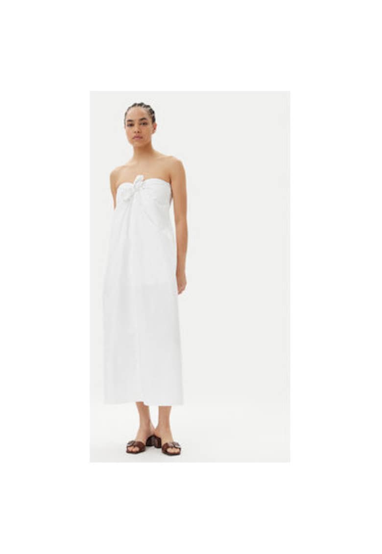 Rochie de vara dama 5568202 - Bumbac - Alb