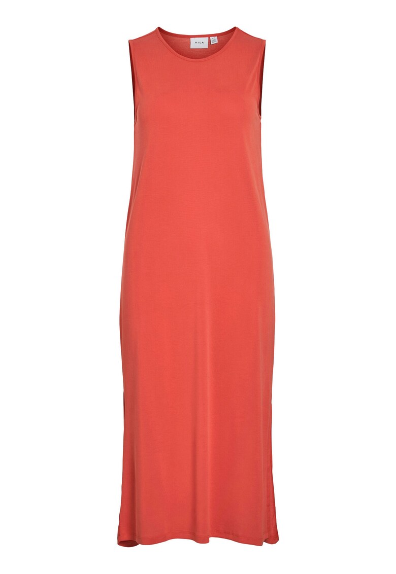 Rochie de vara dama 14101675 - Modal/Poliester - Rosu - Rosu