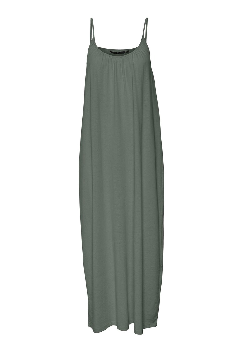 Rochie de vara dama 10286077 - Bumbac/Poliester - Verde - Verde