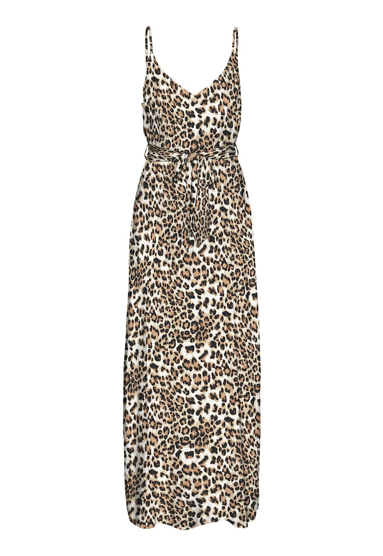 Rochie de vara dama 10307995 - Viscoza - Maro