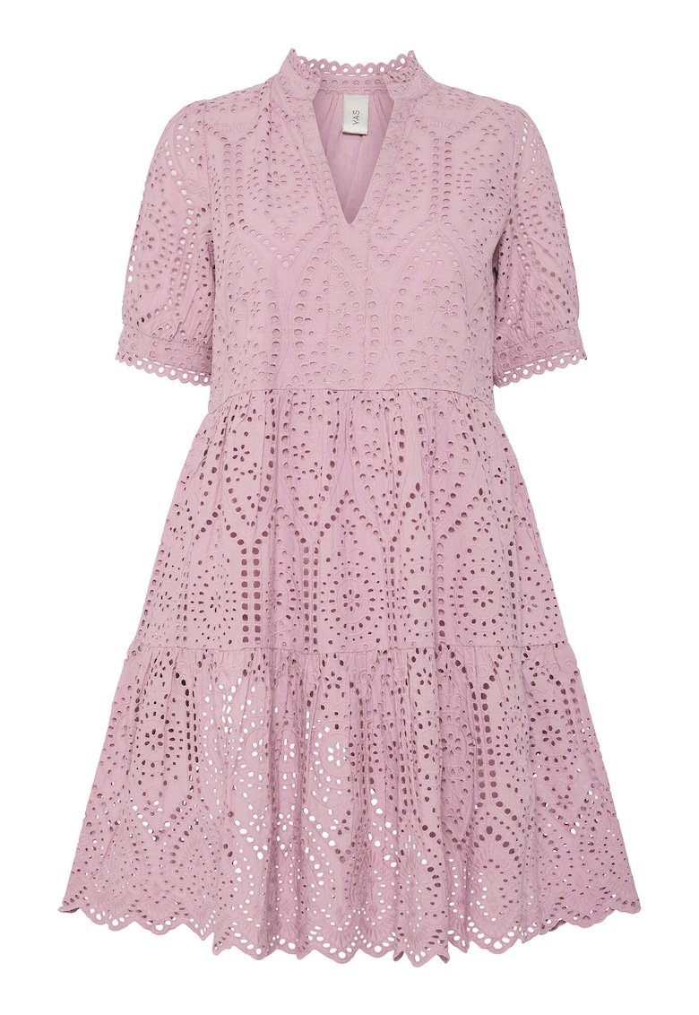 Rochie de vara dama 26027163 - Bumbac organic - Roz