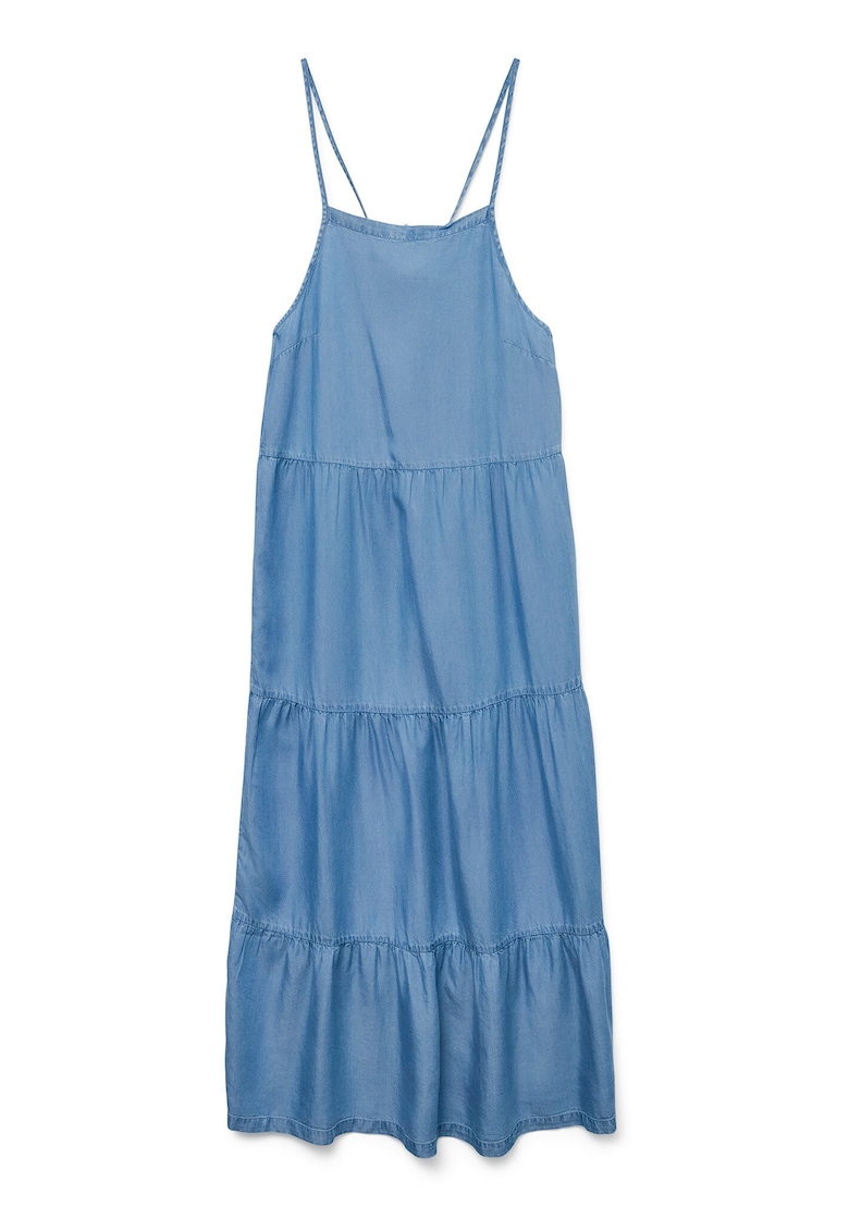 Rochie de vara dama  10326075 - Lyocell - Albastru