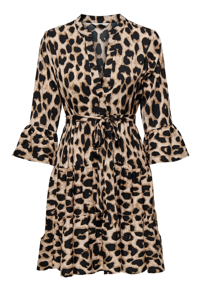 Rochie de vara dama 15219486 - Poliester reciclat - Maro - Maro