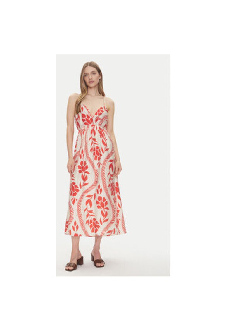 Rochie de vara dama Rosu - Rosu