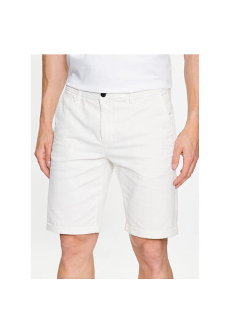 Pantaloni scurti barbati 30-505044 - Bumbac - XS INTL - Alb Pantaloni scurti barbati 30-505044 - Bumbac - XS INTL - Alb