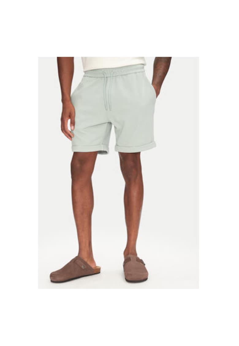 Pantaloni scurti barbati Sons - 22033722 - Poliester/Viscoza - Verde