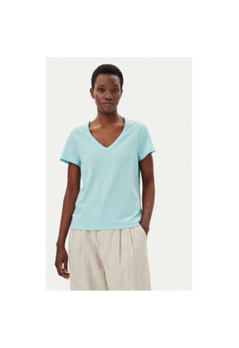 Tricou dama 723631-06 - Bumbac - Verde