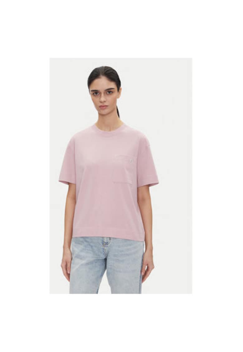 Tricou dama 112363619 - Bumbac - Mov