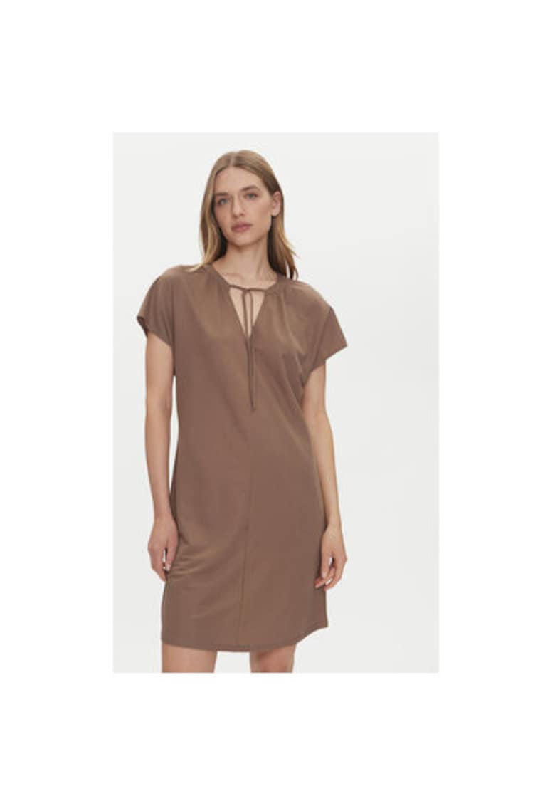 Rochie dama 15351683 - Viscoza/Nylon - Maro - Maro