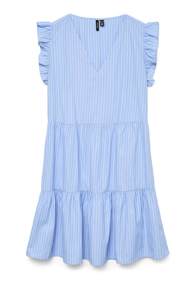 Rochie dama 10325250 - Poliester/Bumbac - Albastru