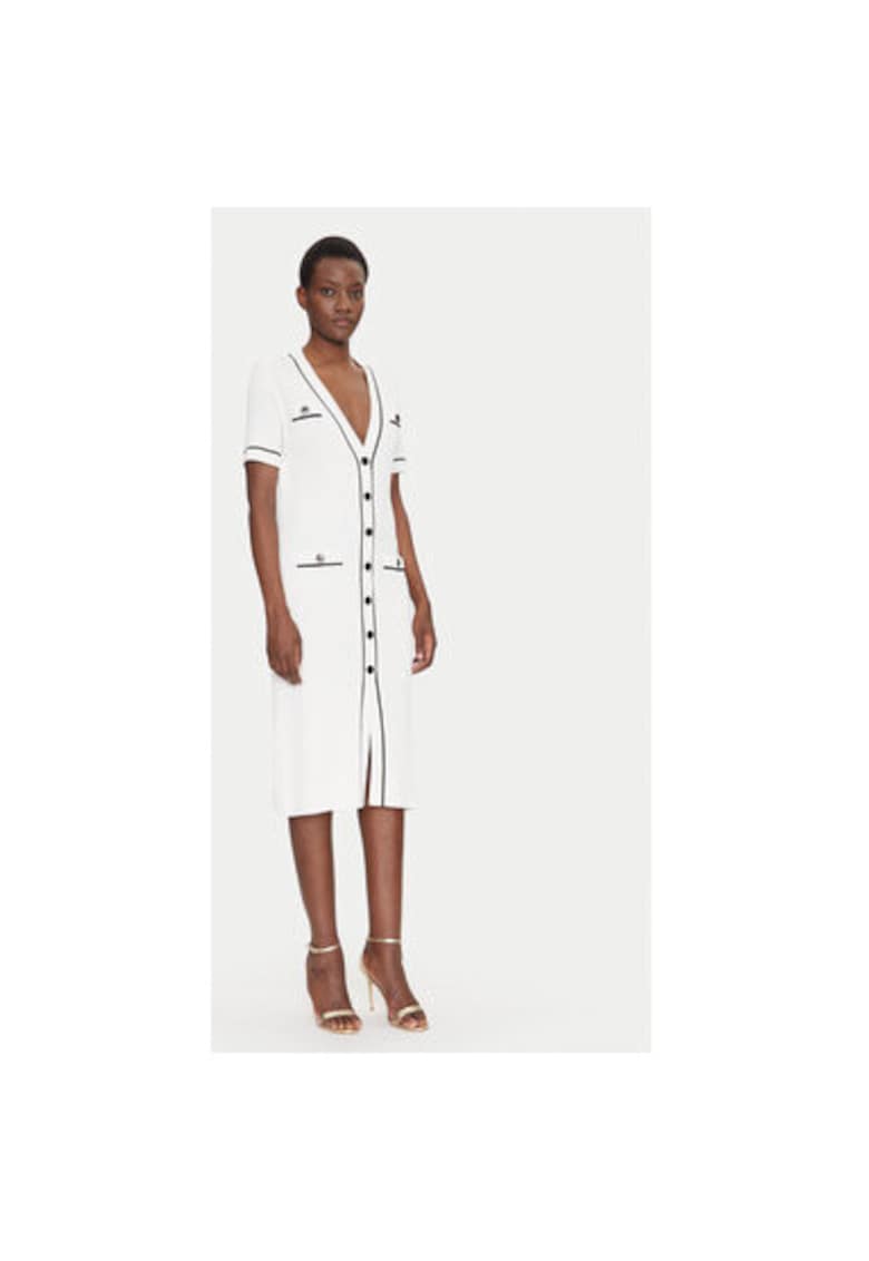Rochie dama 100004 CANDELOTTO - Viscoza/Poliamida - Ecru