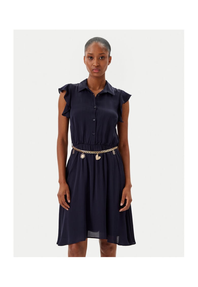 Rochie dama FR25SD1011W77401 - Viscoza - Bleumarin - Bleumarin