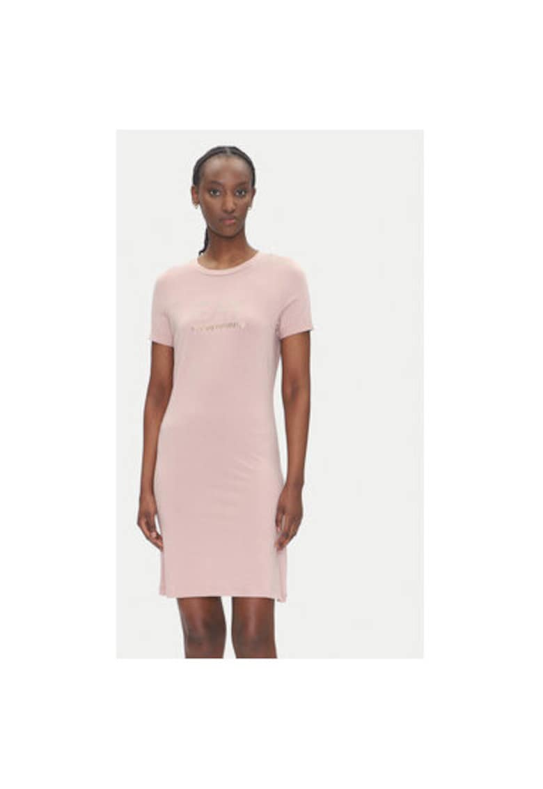 Rochie dama Emporio Armani - 7W000478 AF12500 - Bumbac/Modal - Roz