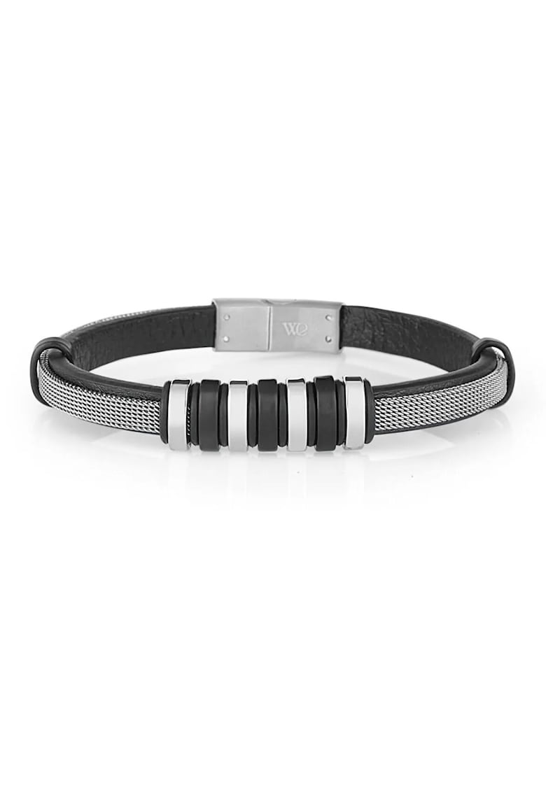 Bratara pentru barbati din Piele ecologica - lungime 21 cm - JWQG3037