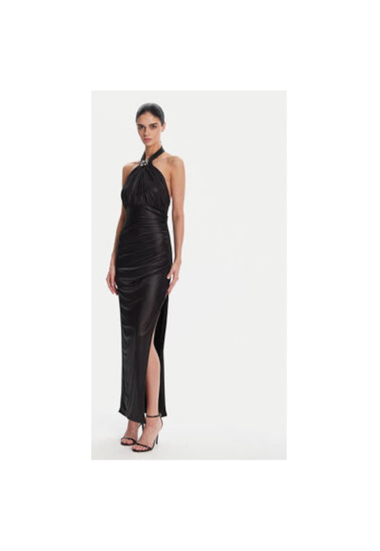 Rochie dama FQ25SD3002W798T4 - Poliester - Negru - Negru