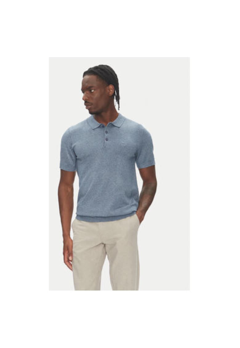 Tricou Polo barbati 30-800159 - Viscoza/Nylon - Albastru Tricou Polo barbati 30-800159 - Viscoza/Nylon - Albastru