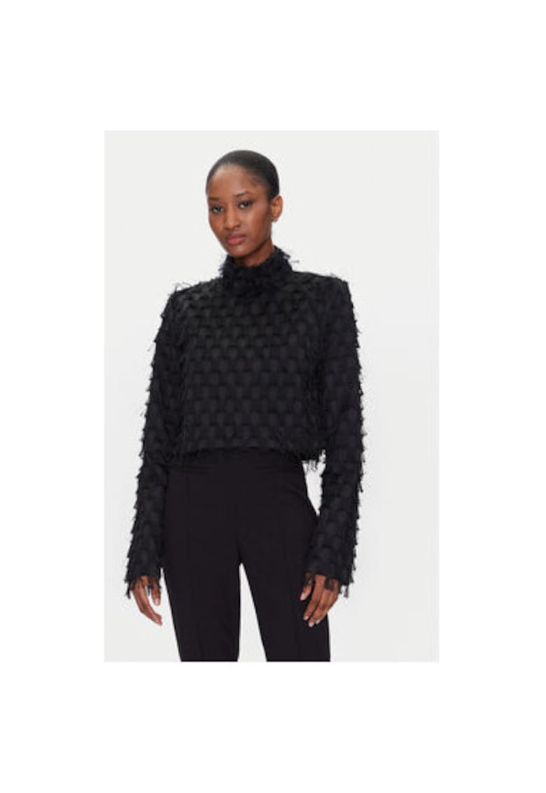 Bluza dama T Mikkelsen - DAY65243514 - Poliester/Bumbac - 36 EU - Negru