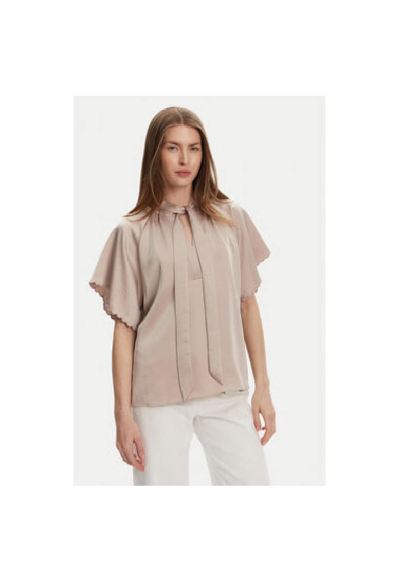 Bluza dama BBW4439 - Poliester reciclat - Bej - Bej