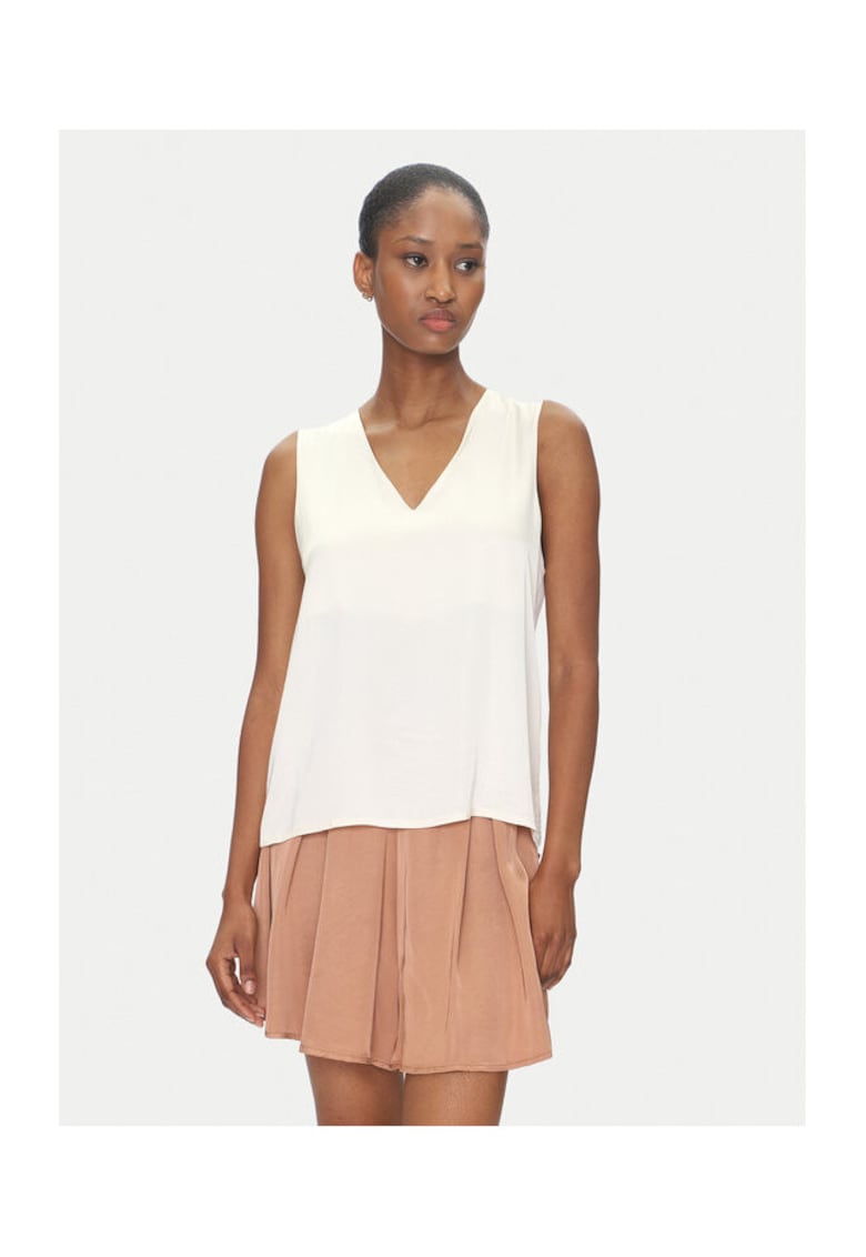Bluza dama TD0765 - Viscoza - Ecru - Ecru