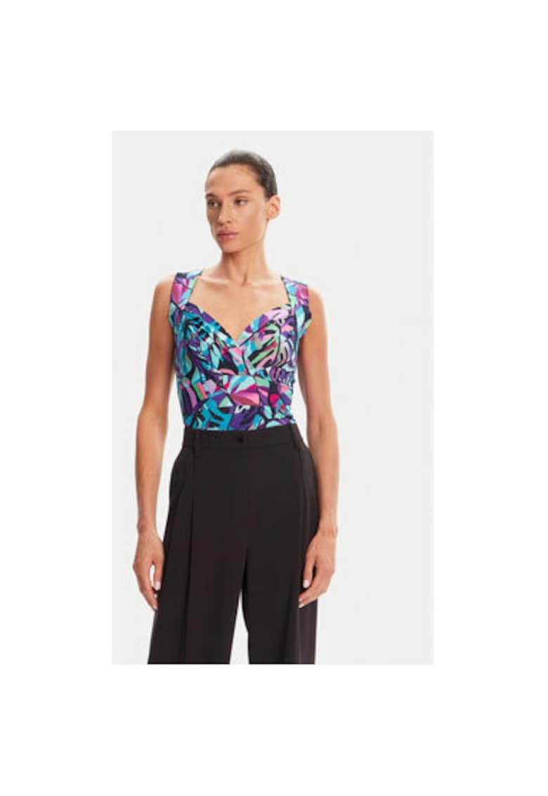 Bluza dama 251-DCOLO - Poliester/Elastan - Multicolor - Multicolor