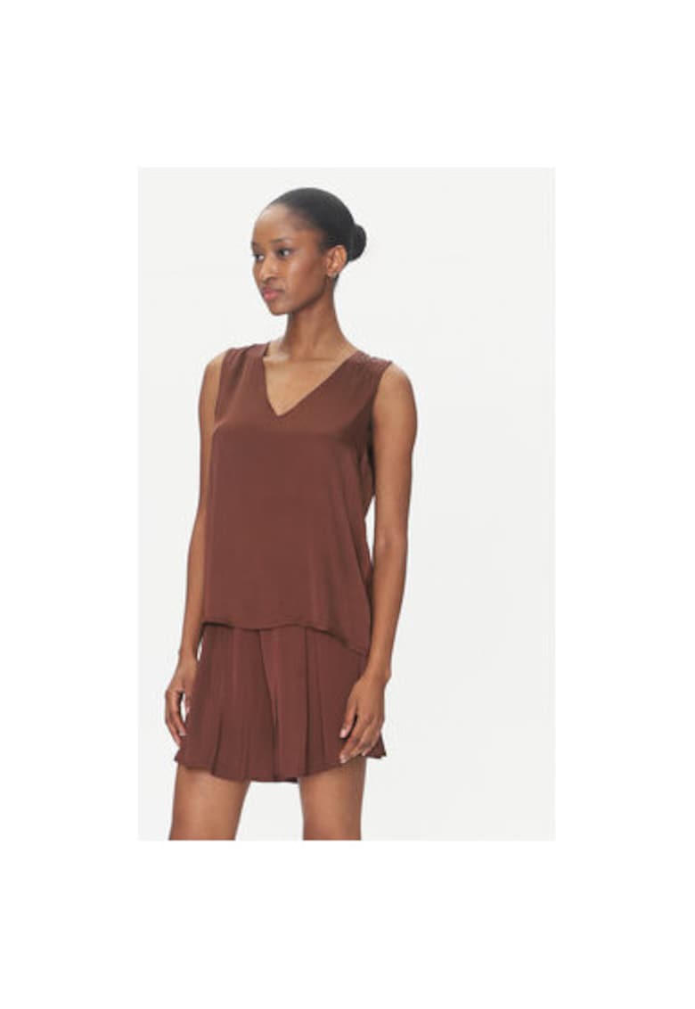 Bluza dama TD0765 - Viscoza - 43794 - Maro