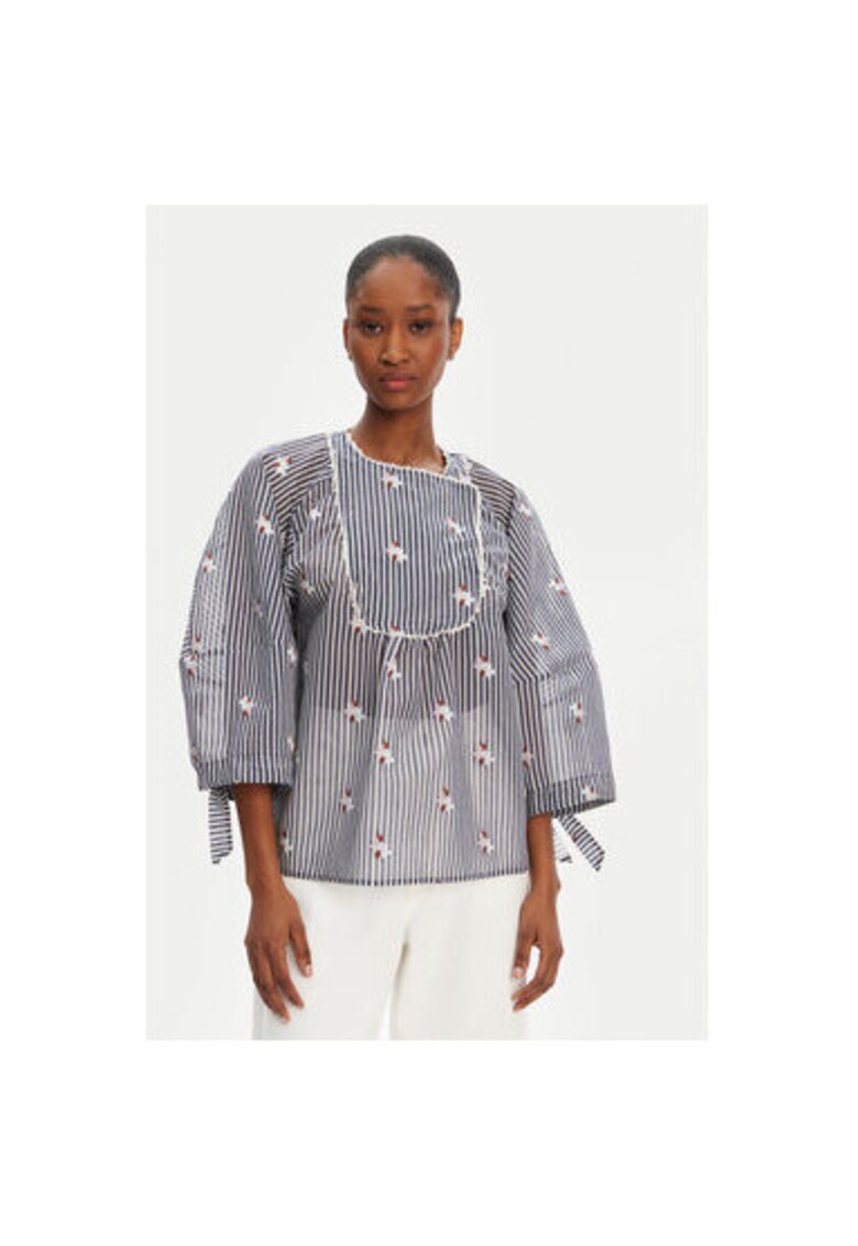 Bluza dama 252102525224 - Bumbac/Poliester - Bleumarin - Bleumarin