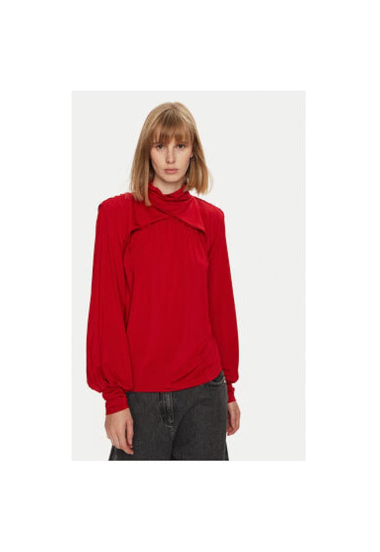 Bluza dama 10909455 - Viscoza/Elastan - L INTL - Rosu Bluza dama 10909455 - Viscoza/Elastan - L INTL - Rosu