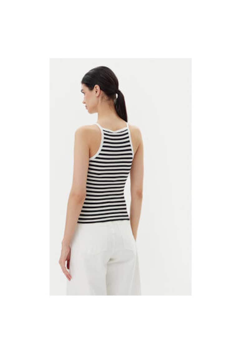 Pieces Top dama 17155477 - Viscoza - XL INTL - Negru