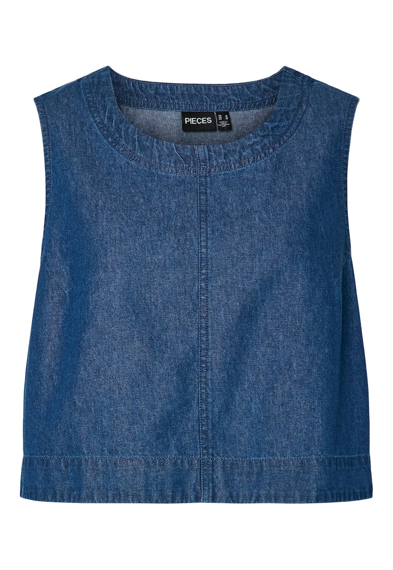 Top dama 17157936 - Bumbac - Bleumarin - Bleumarin