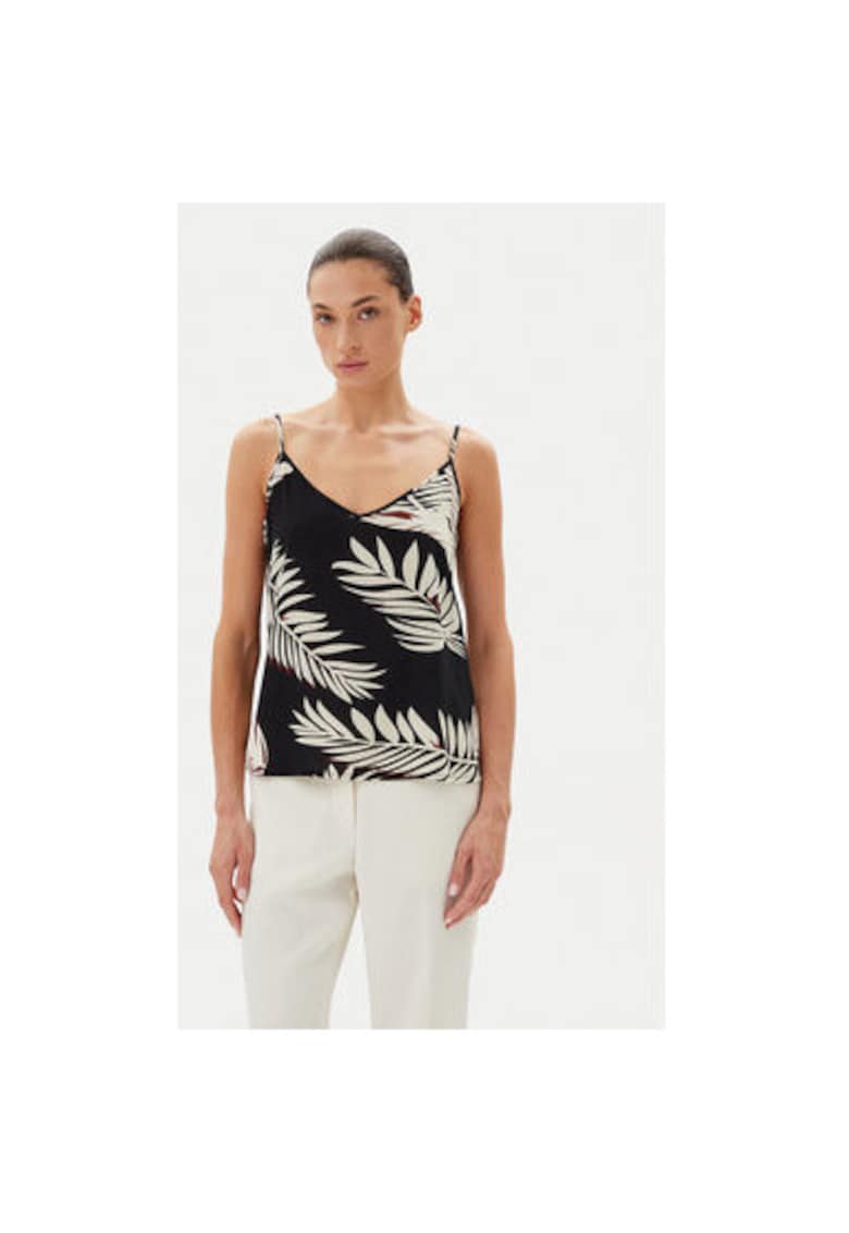 Top dama 10297362 - Viscoza - Negru - Negru