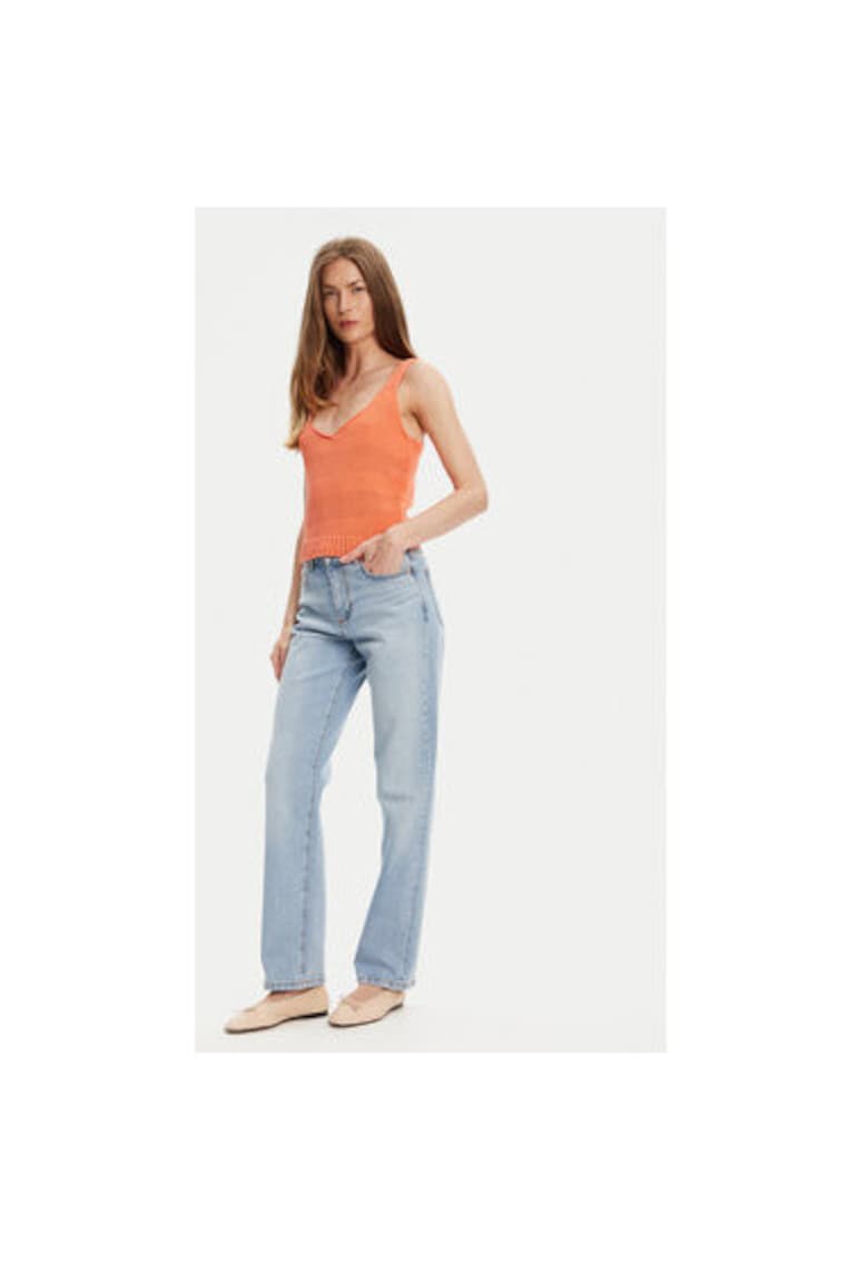 Top dama 1898DH018 - Bumbac - 453794 - Portocaliu