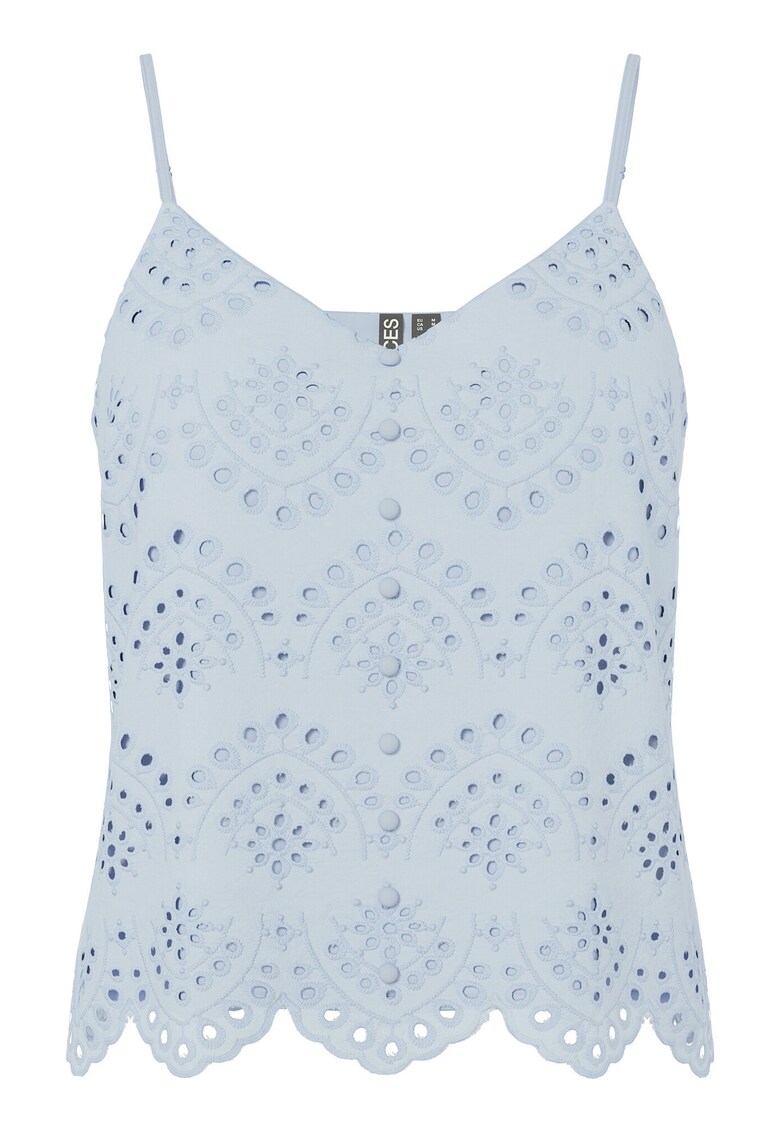 Top dama 17156563 - Bumbac - Albastru deschis - Albastru deschis