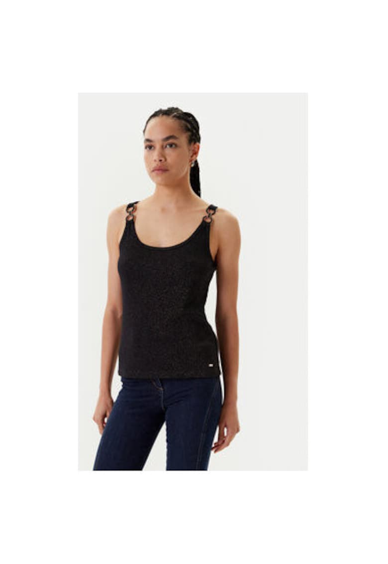 Top dama 251-DIDONI - Viscoza/Poliester - Negru Top dama 251-DIDONI - Viscoza/Poliester - Negru