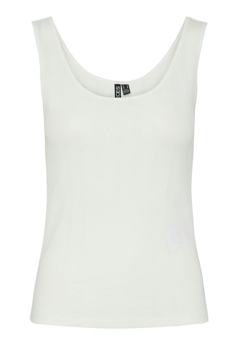 Top dama 17155482 - Bumbac/Poliester - Alb - Alb